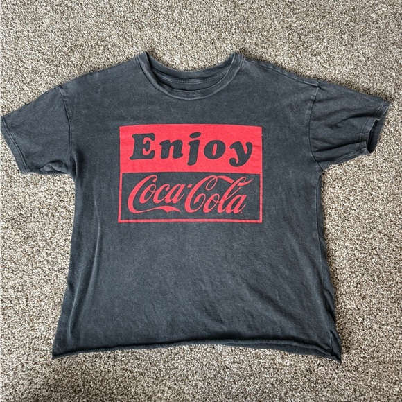 Coca Cola Gray Short Sleeve Shirt - Picture 4 of 8